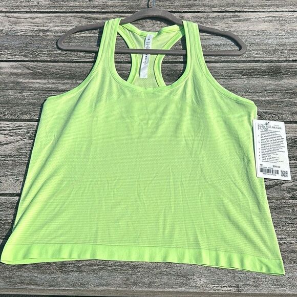 Lululemon Swiftly Tech Racerback‎ Tank Top 2.0 Race Length neo mint NWT size 10 - Picture 7 of 7